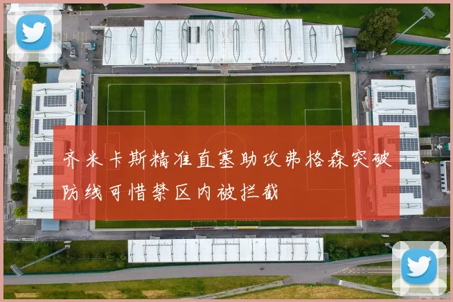 齐米卡斯精准直塞助攻弗格森突破防线可惜禁区内被拦截