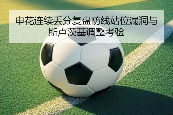 申花连续丢分复盘防线站位漏洞与斯卢茨基调整考验（best）